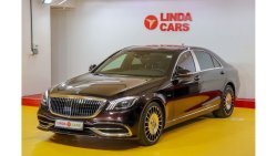 Mercedes-Benz S 400 RESERVED ||| Mercedes-Benz S400 (Maybach Body Kit) 2015 GCC under Warranty with Flexible Down-Paymen