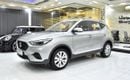 أم جي ZS EXCELLENT DEAL for our MG ZS 1.5L ( 2025 Model ) in Silver Color GCC Specs