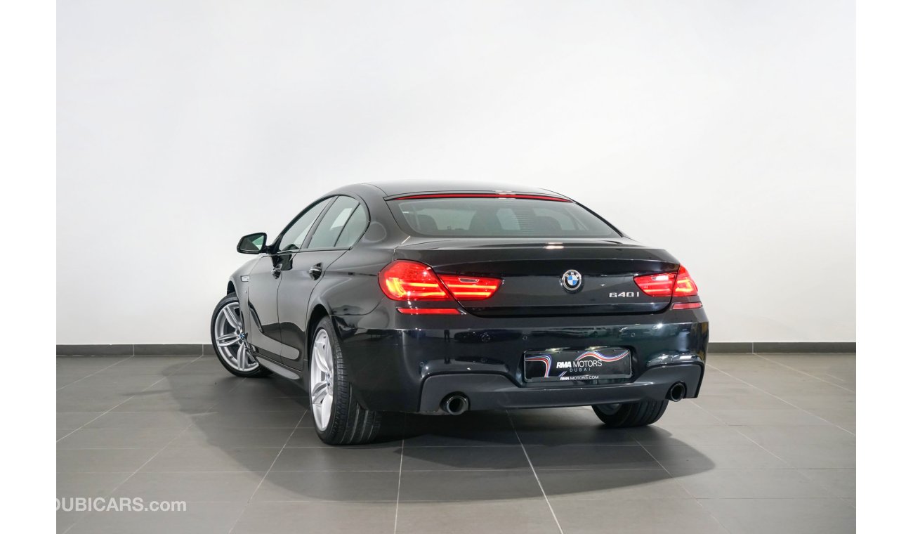 بي أم دبليو 640i 2016 BMW 640i M-Sport Gran Coupe / Extended BMW Warranty & Service Pack