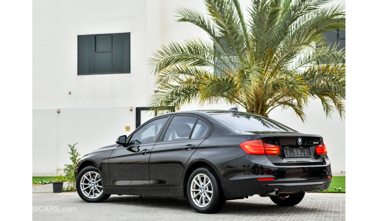 BMW 316i 2 Y Warranty - BMW 316i - GCC - AED 1,130 Per Month - 0% Downpayment