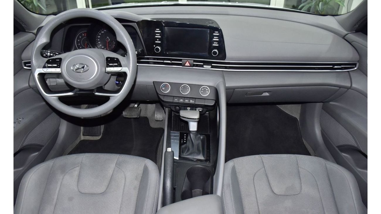 هيونداي إلانترا EXCELLENT DEAL for our Hyundai Elantra ( 2023 Model ) in White Color GCC Specs