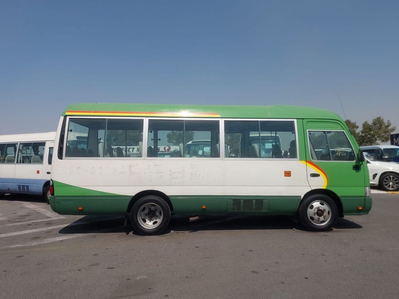 Toyota Coaster (RAMADAN OFFER) TOYOTA COASTER BUS RHD 2007 MODEL 4.0 L DIESEL MANUAL(PM51797)