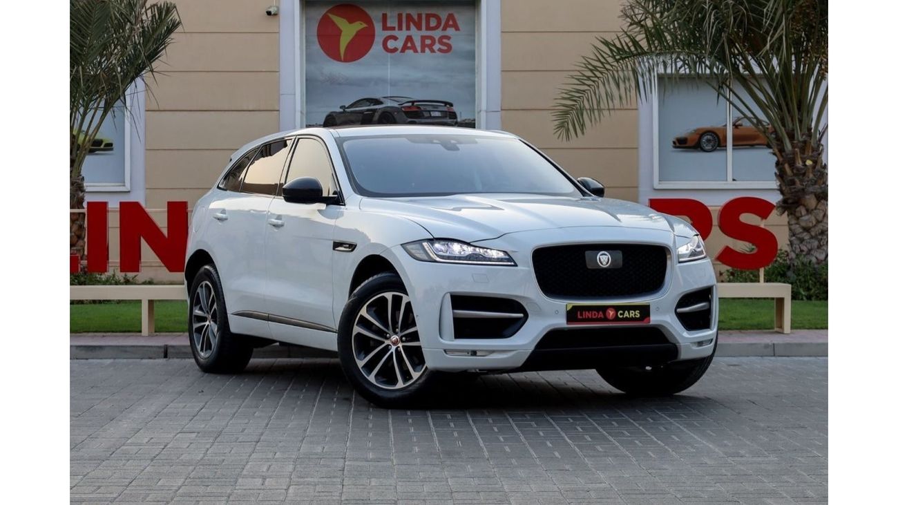 Jaguar F Pace Jaguar F-Pace R-Sport 2019 GCC under Agency Warranty and Service Contract with Flexible Down-Payment