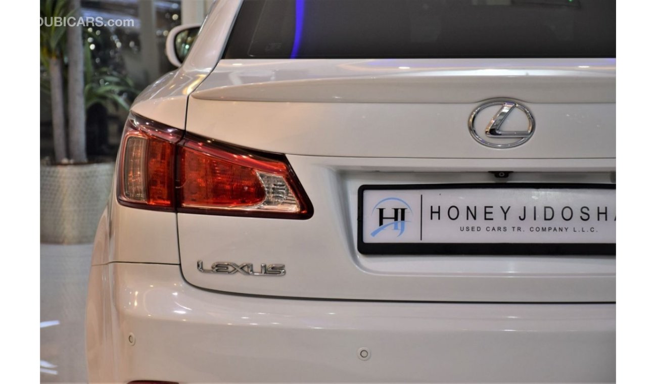 Lexus IS300 EXCELLENT DEAL for our Lexus IS 300 ( 2012 Model! ) in White Color! GCC Specs