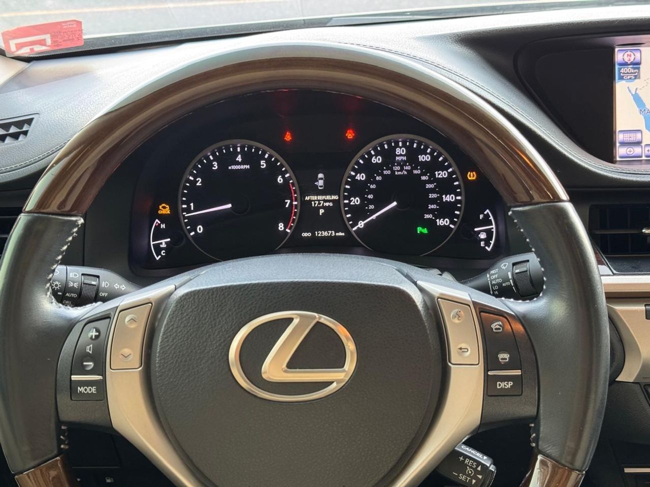 Lexus ES350 Platinum 3.5L V6 / قابل للتصدير لسوريا /  FULL OPTION / PARKING SENSORS / BLIND SPOTS / IN PERFECT C