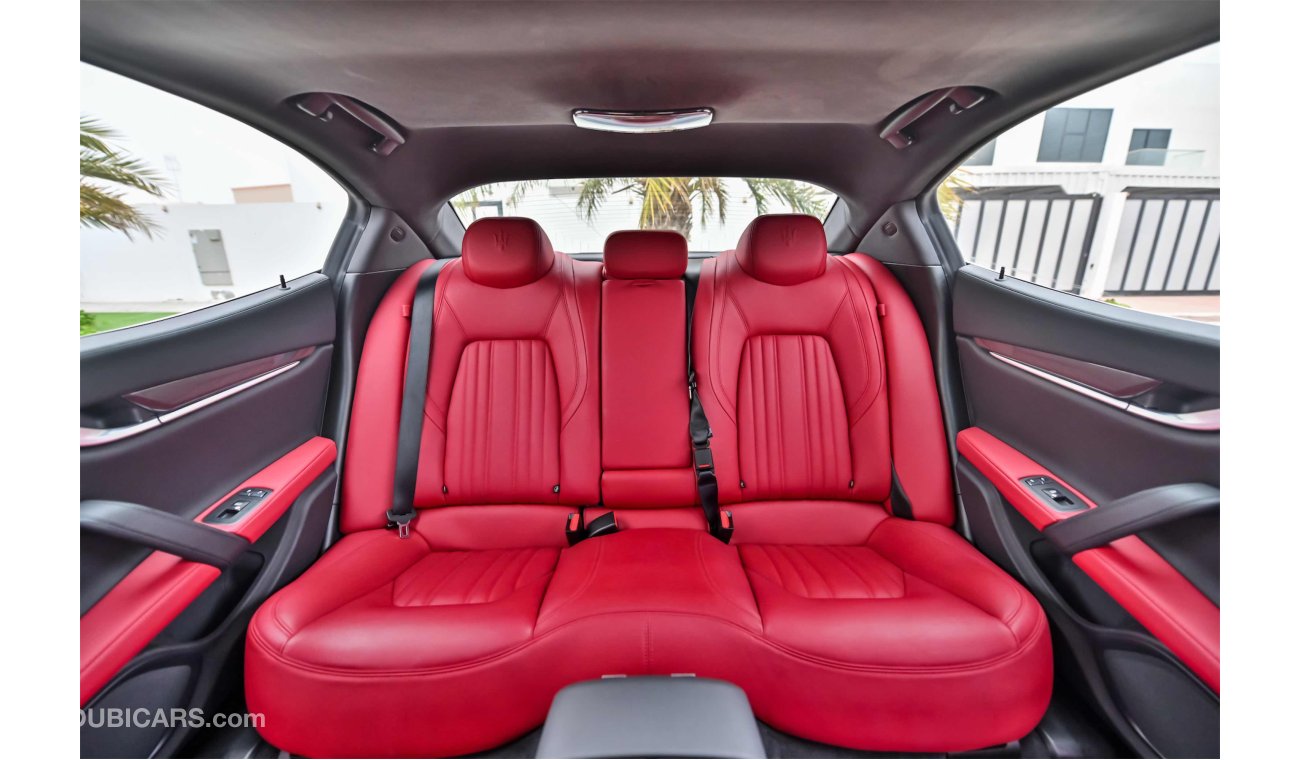 Maserati Ghibli | AED 2,330 Per Month | 0% DP | Exceptional Condition