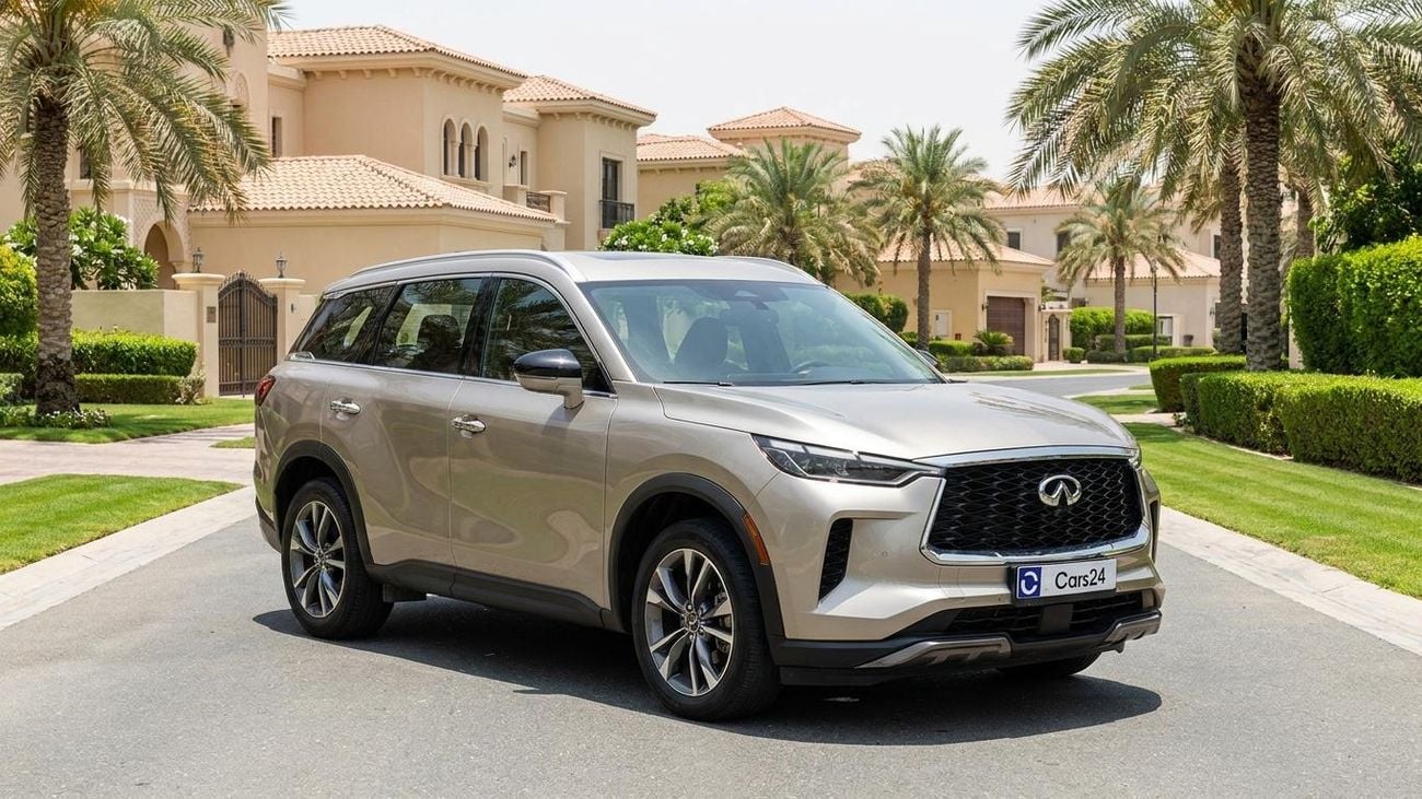 Infiniti QX60 2022 LUXURY | AED 1444/Month | 0 DP | 30 Day Return | Warranty | Service History