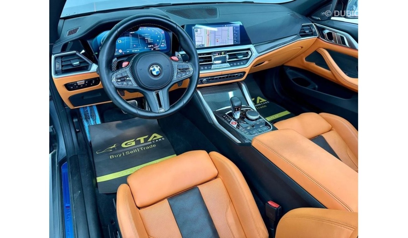 بي أم دبليو M4 2022 BMW M4 Competition Cabriolet, May 2027 BMW Warranty & Service Package, GCC