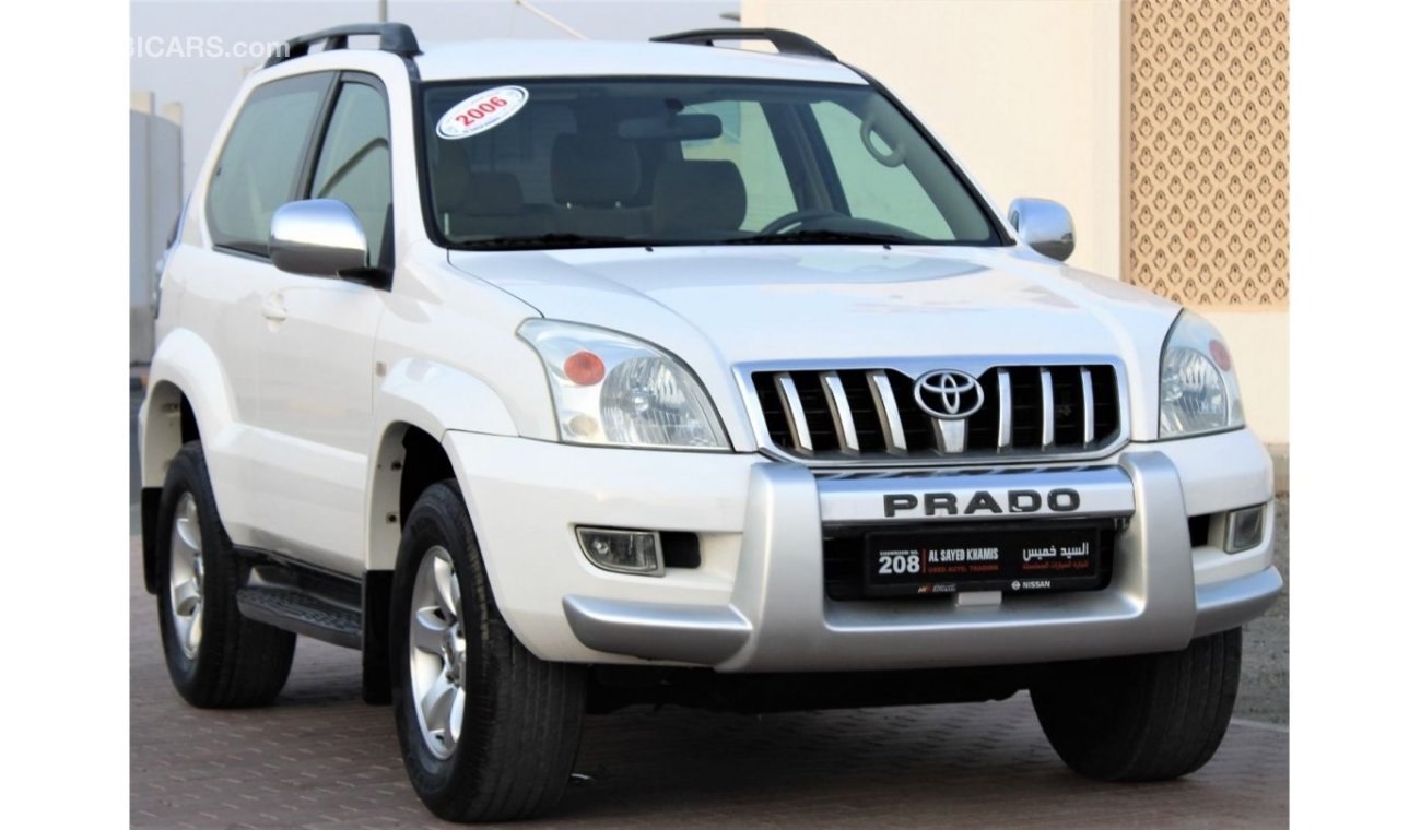 Toyota Prado Toyota Prado 2006 GCC agency paint 4 cylinder in excellent condition without accidents, very clean f