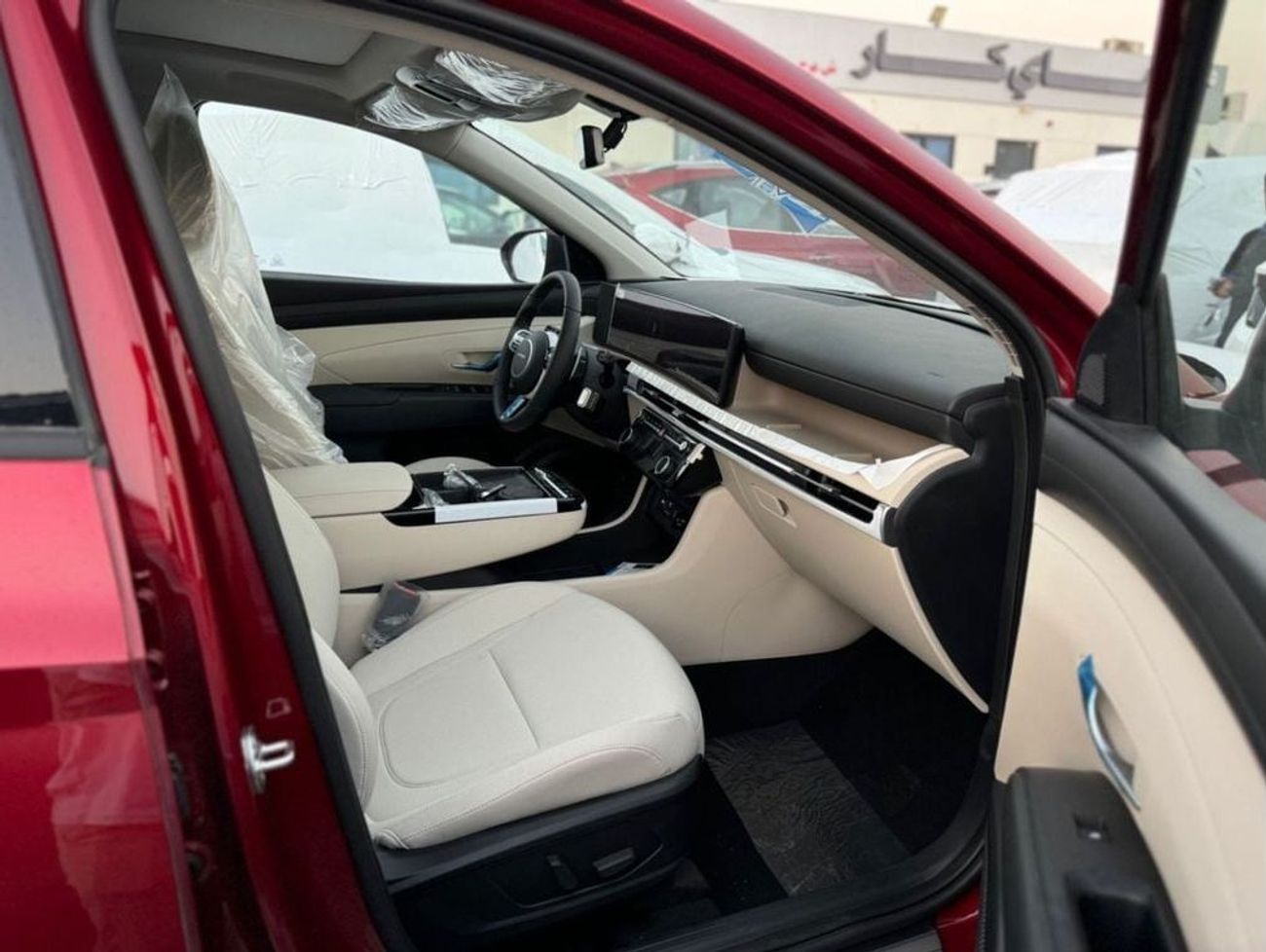 هيونداي توسون PREMIUM PLUS HYUNDAI TUCSON 1.6T - 2025 MODEL - RED COLOR