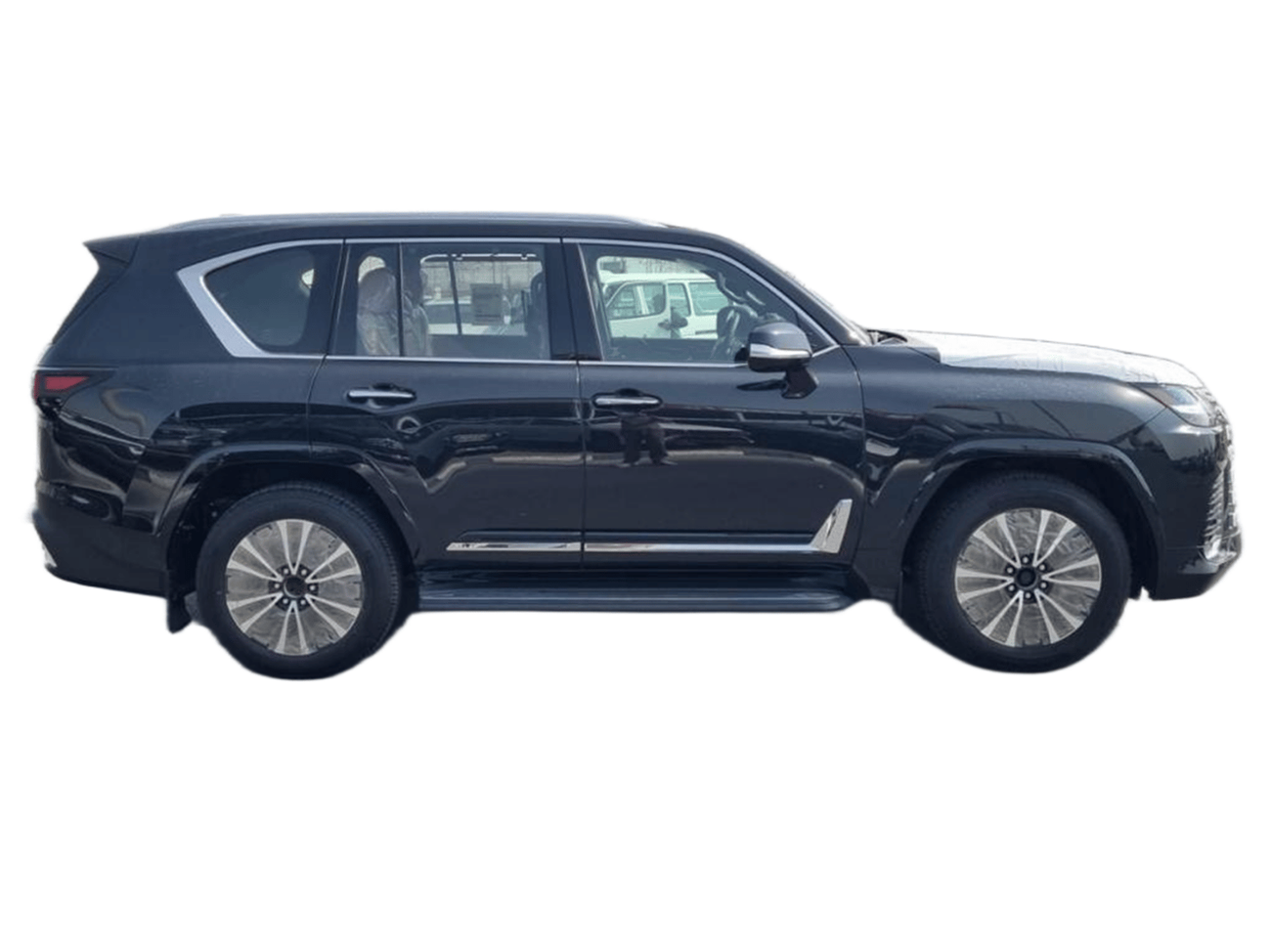 Lexus LX 500 ECTCWT001 - 2025 Lexus LX500d Diesel 3.3L Diesel Auto Black with Red  Interior