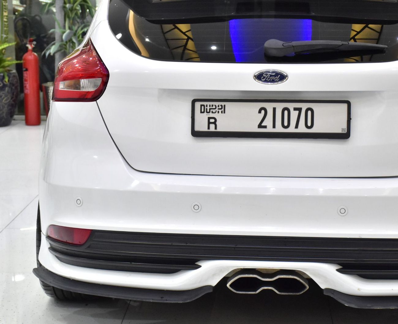 فورد فوكاس EXCELLENT DEAL for our Ford Focus ST ( 2017 Model ) in White Color GCC Specs