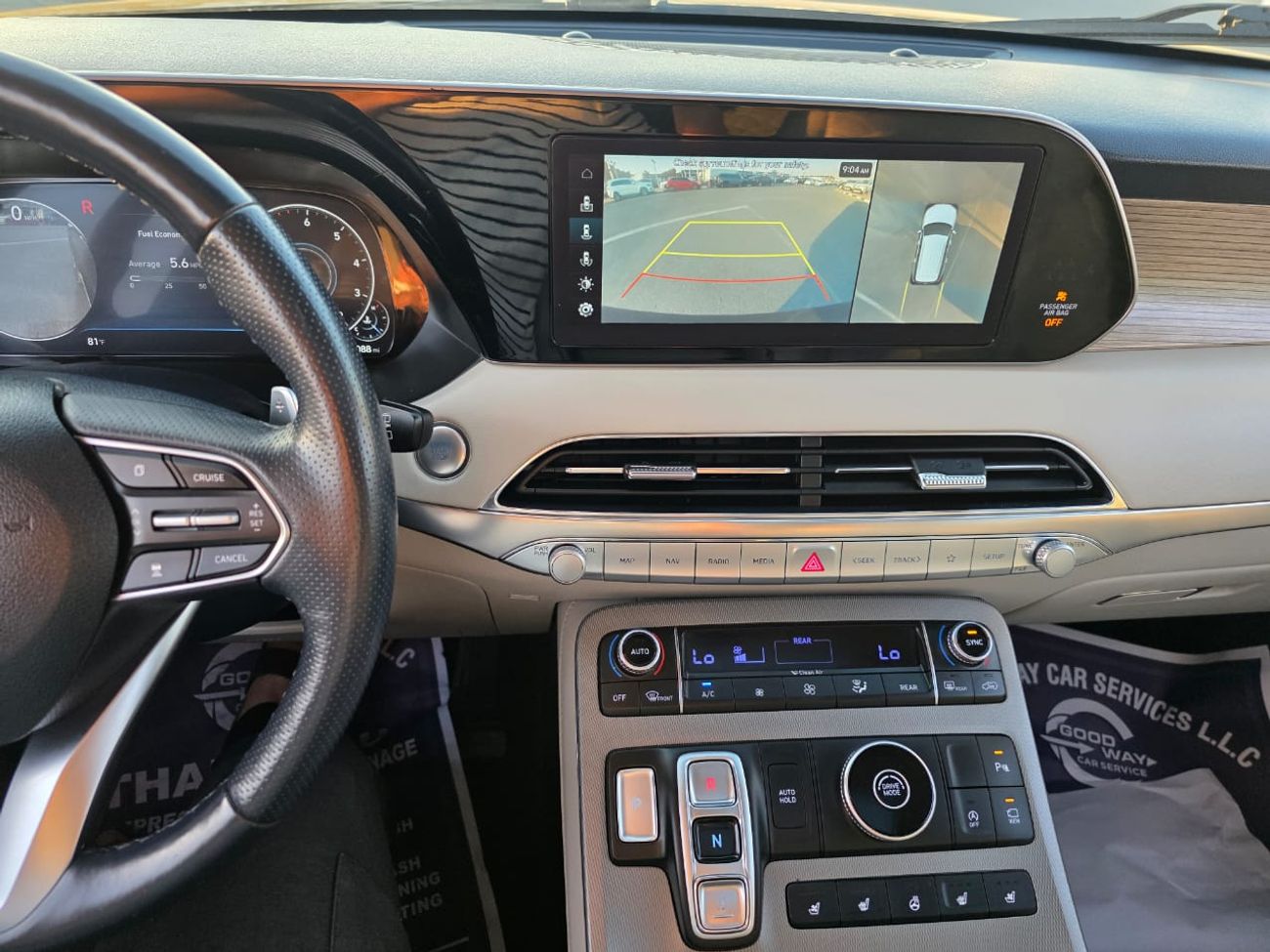 Hyundai Palisade 3.8L Calligraphy two sunroof , 360 camera and parking sensors