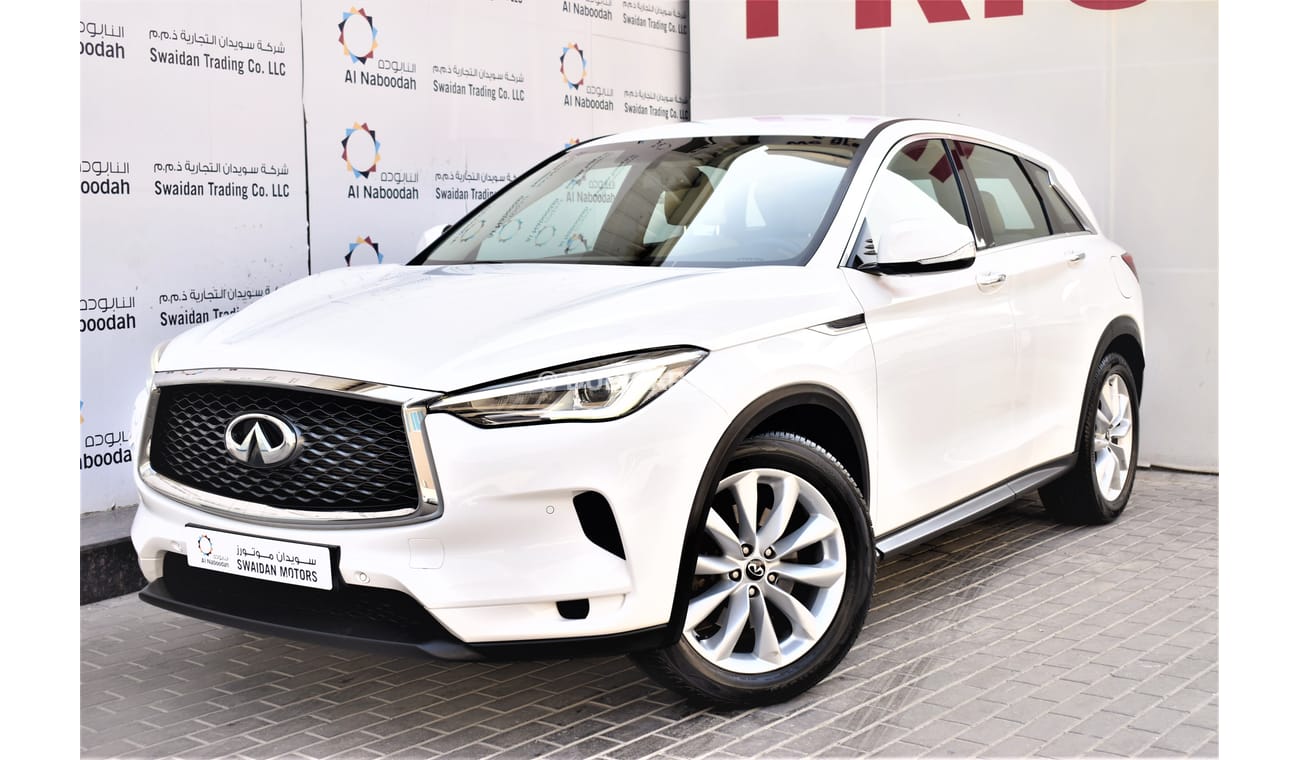 Infiniti QX50 AED 1839 PM | 2.0L TC LUXURY GCC DEALER WARRANTY