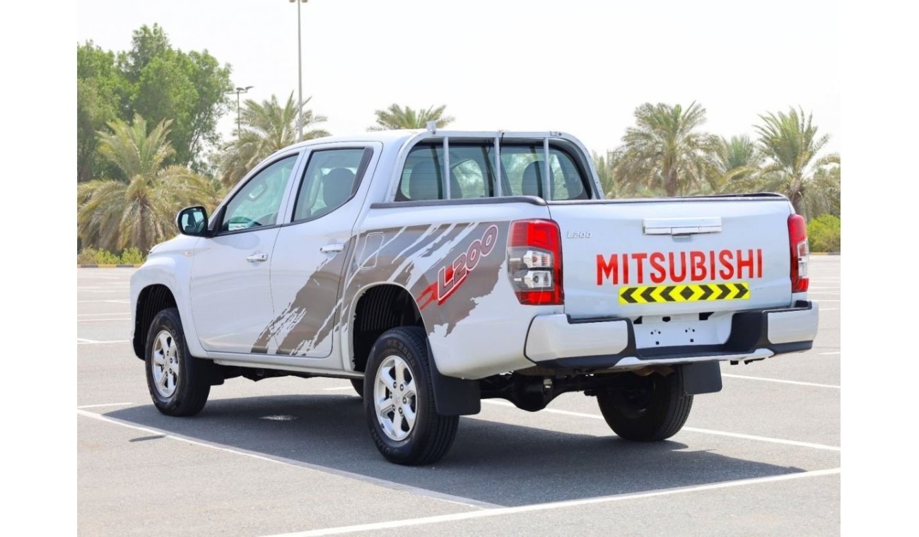 Mitsubishi L200 | 4x4 | Power Locks, Windows, Mirror | Petrol Engine | Excellent Condition | GCC