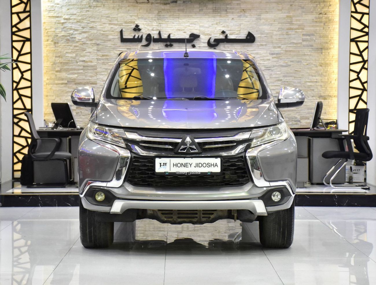 ميتسوبيشي مونتيرو سبورت EXCELLENT DEAL for our Mitsubishi Montero Sport ( 2016 Model ) in Grey Color GCC Specs