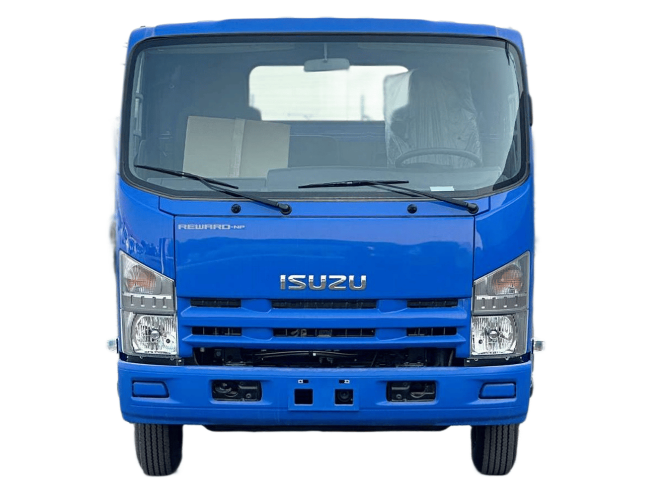 Isuzu NPR ECTWES001 - 2025 Isuzu NPR71 Single Cab Chassis Truck -  4.6L Diesel Manual – Blue