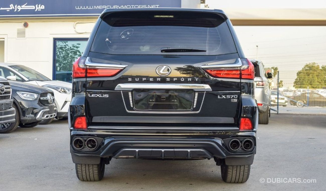 Lexus LX570 5.7L Petrol A/T Super Sport Full Option with Luxury MBS  Body Kit