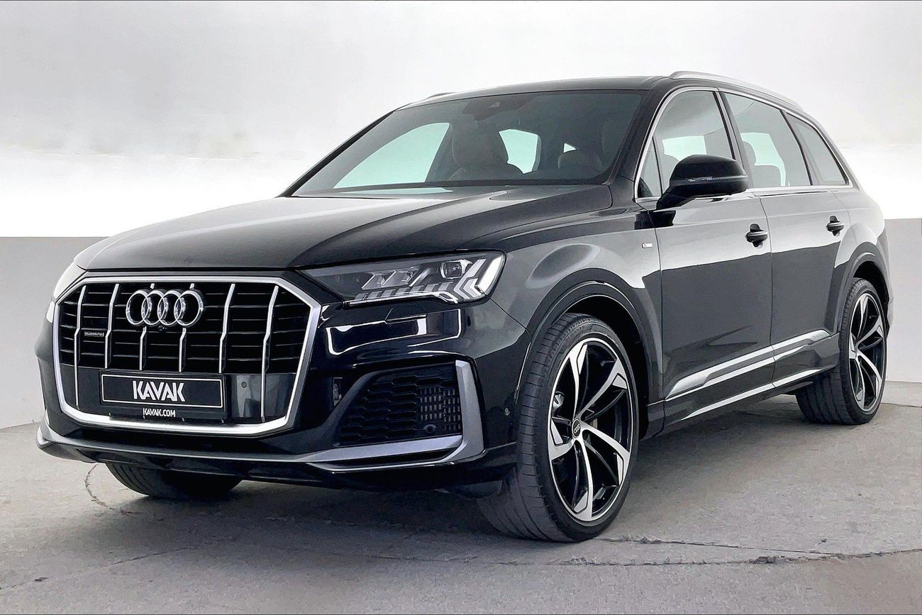 Audi Q7 55 TFSI quattro S-Line Luxury/High Option | National Day Celebration | Guaranteed Warranty | 0 Down 