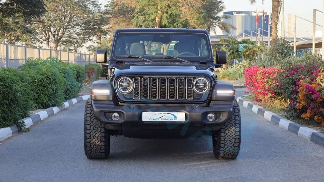 Jeep Wrangler (For Export , НА ЭКСПОРТ) PY 25/25 Unlimited Sport S I4 2.0T 2025 GCC Без пробега