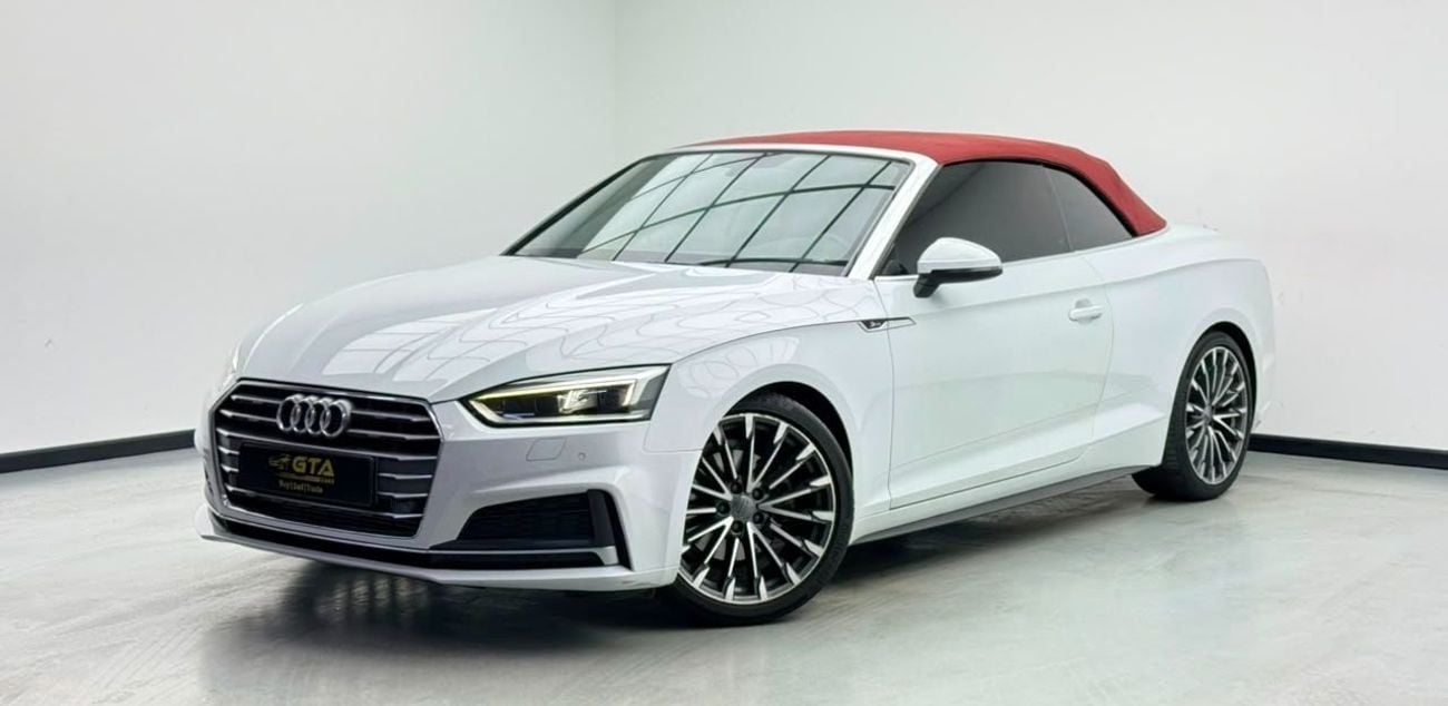 أودي A5 40 TFSI CABRIO DESIGN 2018 Audi A5 40 TFSI S-Line, Full Audi Service History, GCC Specification