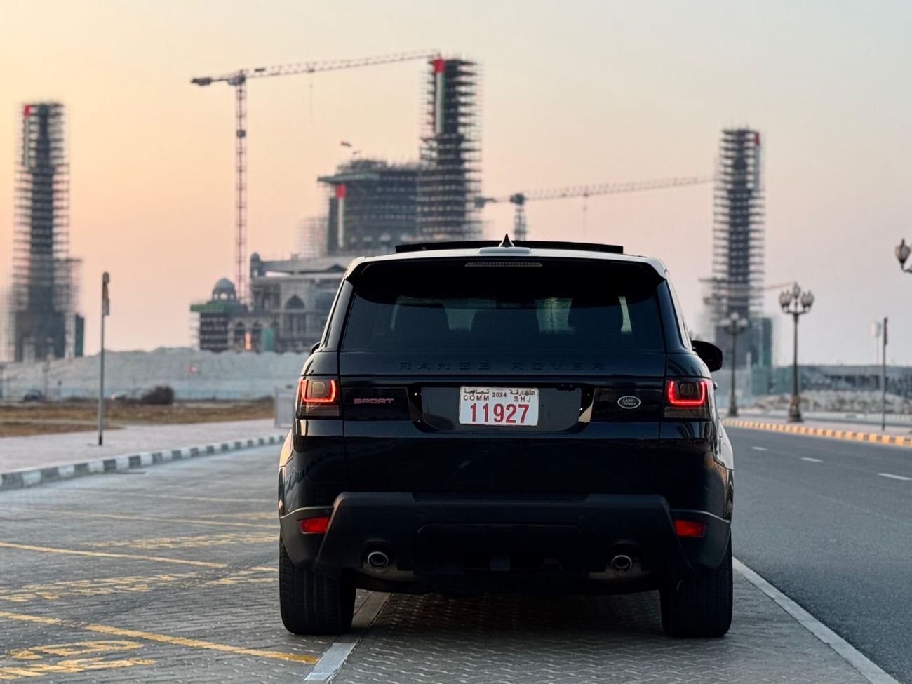 Land Rover Range Rover Sport Range rover Sport  2017 black colour Rhd