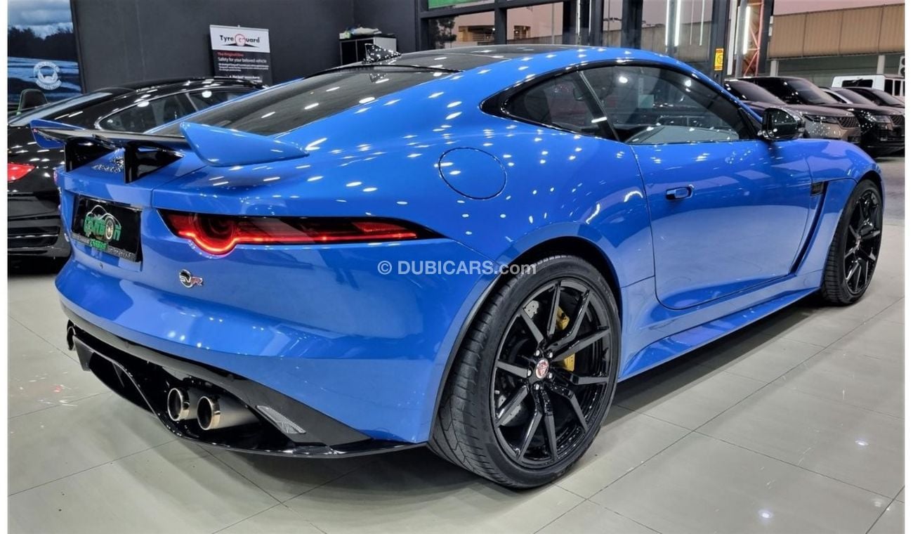Jaguar F Type JAGUAR F-TYPE SVR 2018 IN IMMACULATE CONDITION UNDER WARRANTY AND SERVICE CONTRACT TILL 10/2024