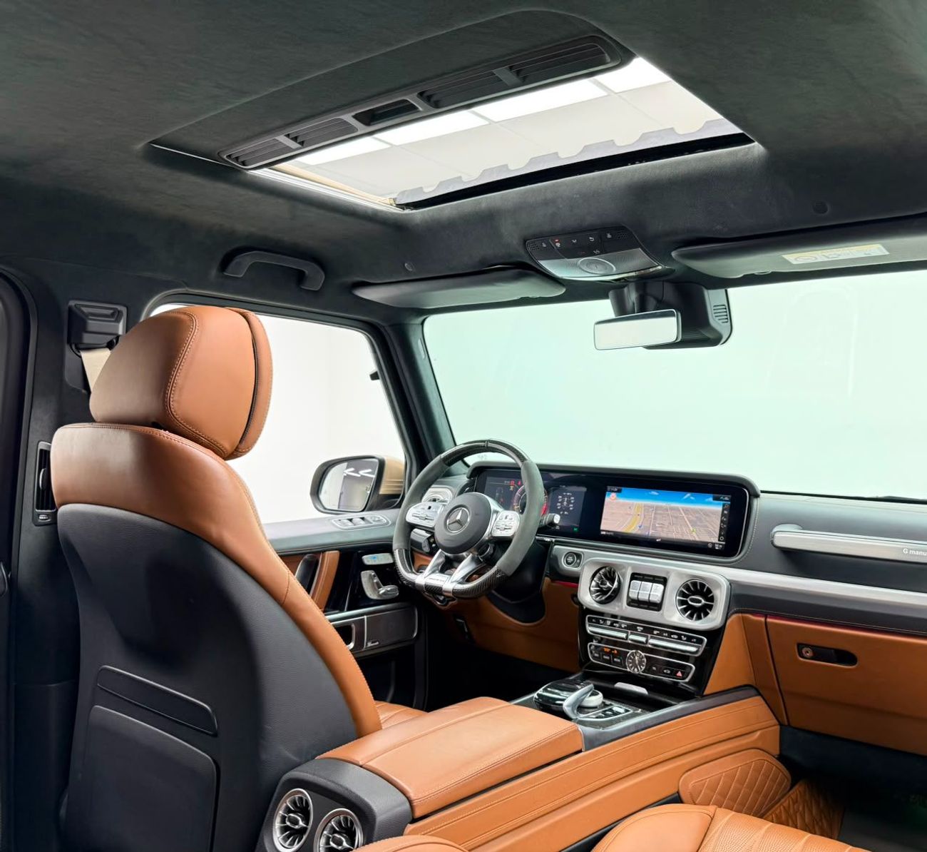 Mercedes Benz G63 AMG STD 2020 Mercedes G63 AMG, Auto Guard Warranty, Full Mercedes Service History, GCC Specs.