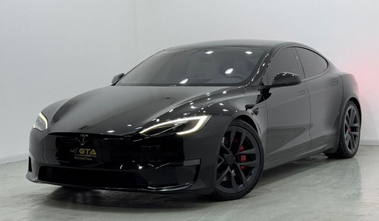Tesla Model S 2023 Tesla Model S Plaid, Dec 2027 Tesla Warranty, Dec 2031 Battery + Drive Unit Warranty, GCC