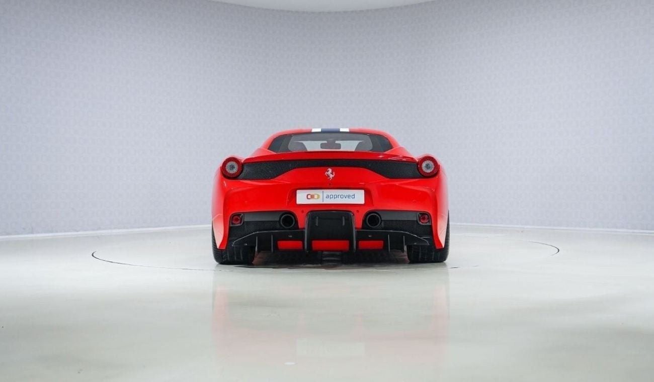 Ferrari 458 Speciale - 1 Year Approved Warranty - Approved Prepared Vehicle