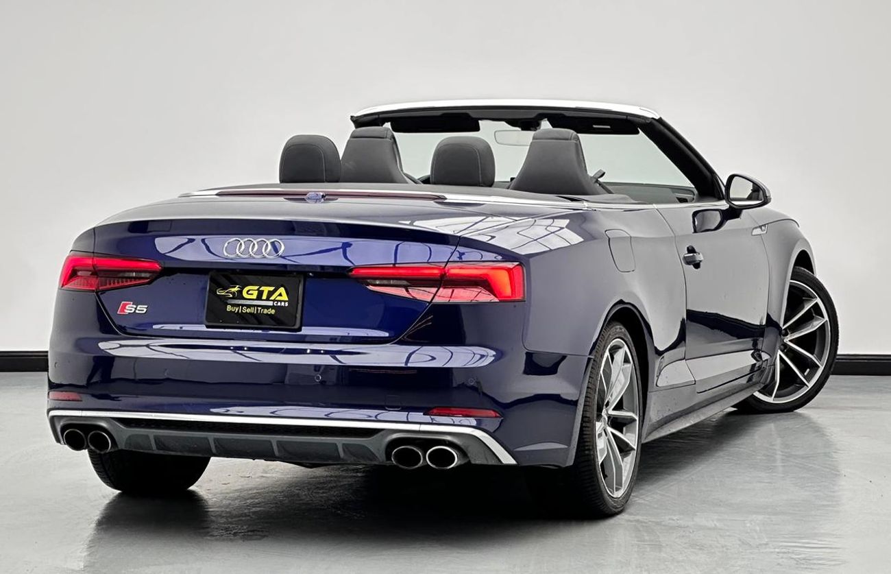 Audi S5 TFSI quattro 3.0L 2018 Audi S5 Quattro Cabriolet, Service History, Excellent Condition