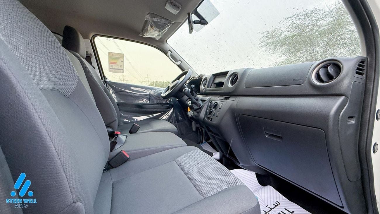 Nissan Urvan 3-Seater Manual (5-Door) NV350 2024 | 2.5L Petrol RWD | SR MN | Dry Van | GCC Specs
