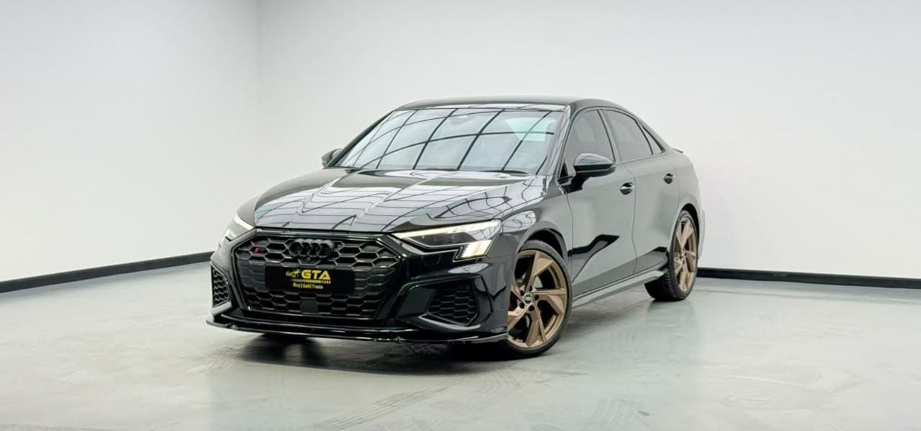 Audi S3 TFSI 2023 Audi S3 Black Edition, 2028 Audi Warranty + Service Pack, Full Audi Service History, GCC