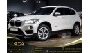 BMW X1 sDrive20i, Warranty+Service Contract, 1 Owner, GCC