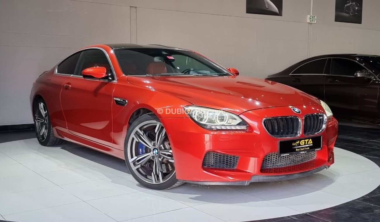 BMW M6 2013 BMW M6 Coupe, Service History, Warranty, Low Kms, GCC