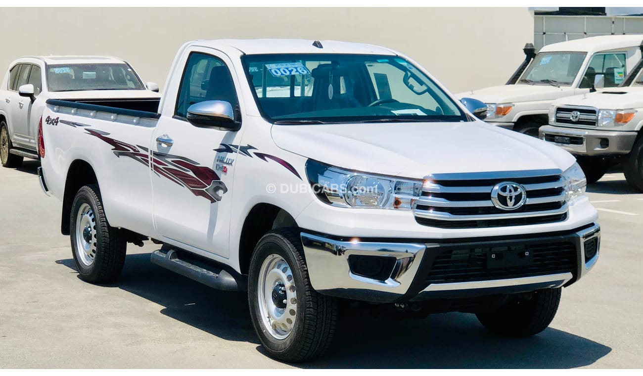 Toyota Hilux 2.4L DIESEL 4X4 MANUAL SINGLE CABIN (FOR LOCAL AND EXPORT)