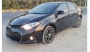 Toyota Corolla 2014 Sports Leather Seats with Alloy Wheels