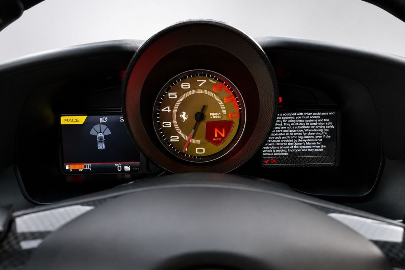 Ferrari F8 Spider STD l Rosso Corsa l European Specs l AED 13,904 / Monthly