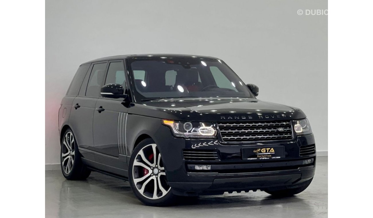 لاند روفر SV أوتوبايوجرافي 2017 Range Rover SV Autobiography, Full Service History, Warranty, GCC