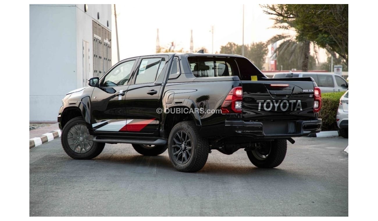 تويوتا هيلوكس 2023 Toyota Hilux 4x4 DC 2.8L GR Sport Diesel AT - Black inside Black