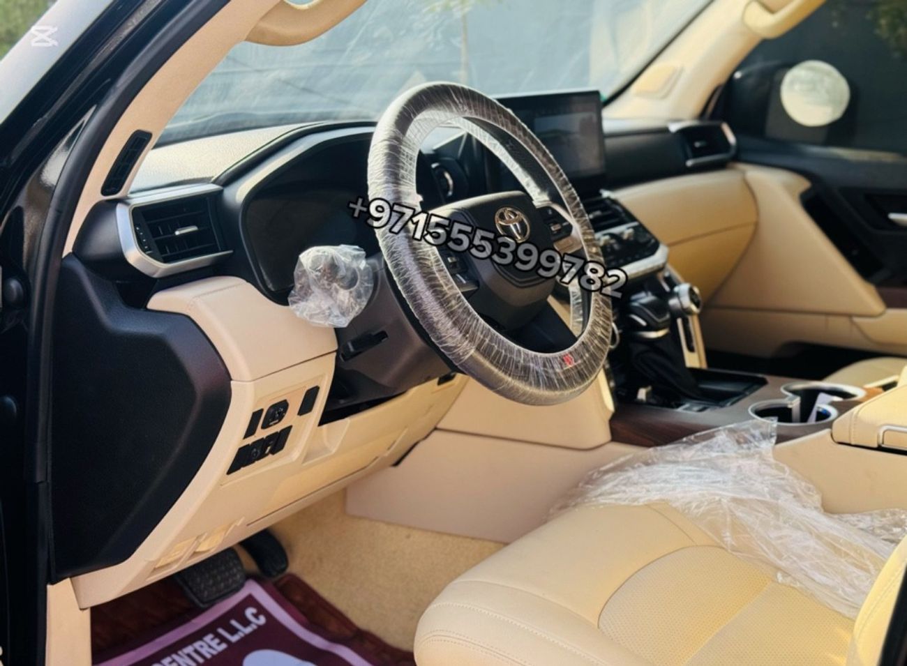 تويوتا لاند كروزر GXR Toyota Land Cruiser 2016 upgraded to 2025 complete with dashboard