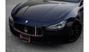 Maserati Ghibli | 2,154 P.M  | 0% Downpayment | Excellent Condition!