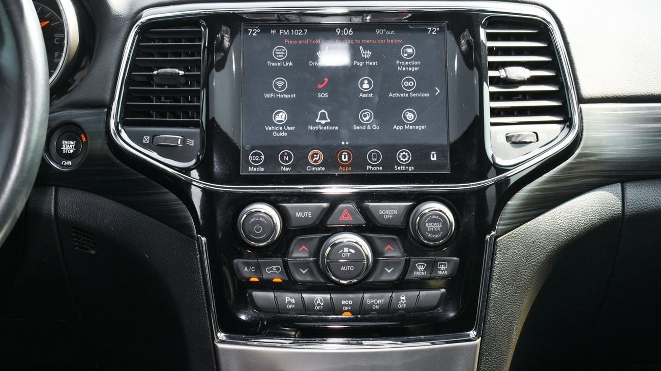 جيب جراند شيروكي 3.6L V6  With SRT Badge