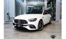 مرسيدس بنز E 63 AMG 2021 E 63-GCC-UNDER WARRANTY AND SERVICE -