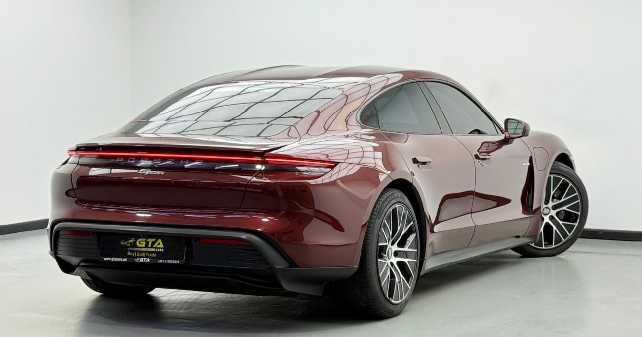 بورش تايكان Base 2022 Porsche Taycan ,Al Nabooda Warranty ,Full Service History ,GCC