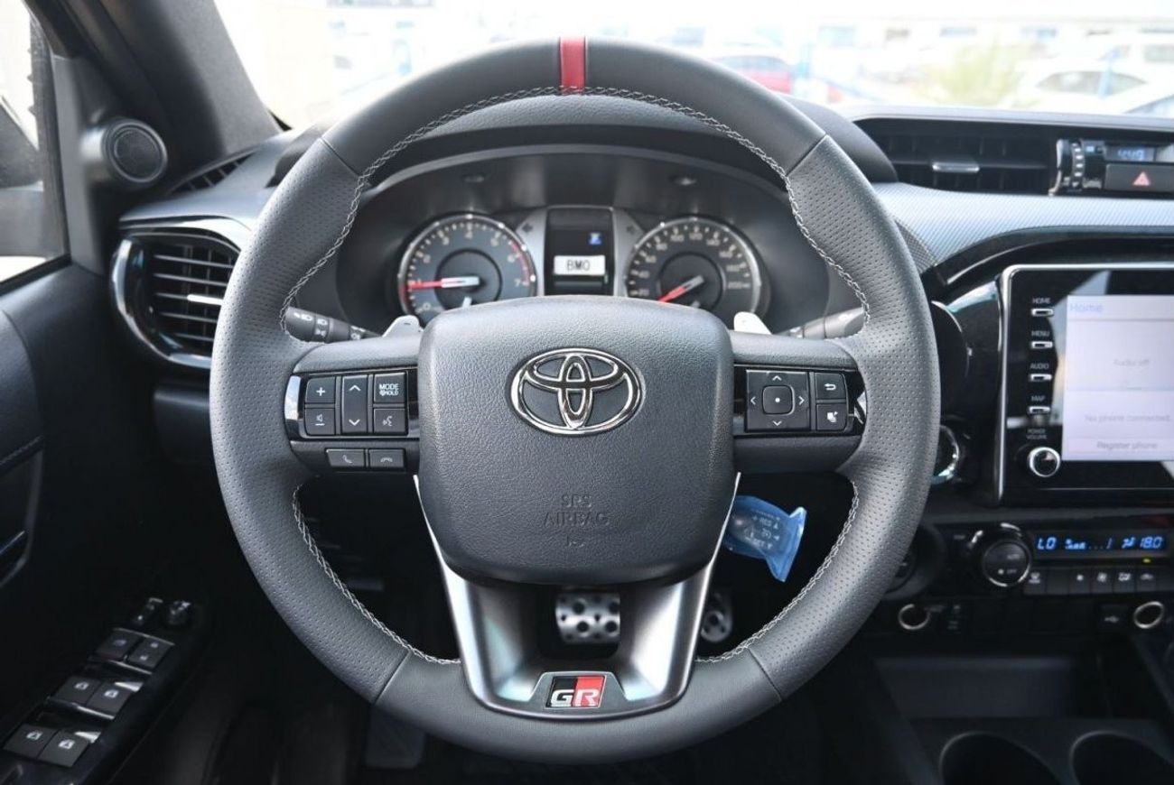Toyota Hilux Toyota Hilux GR Sport 4.0L V6, Petrol, Double Cab, Pickup, 4WD, 360 Camera Model 2024, Color Black