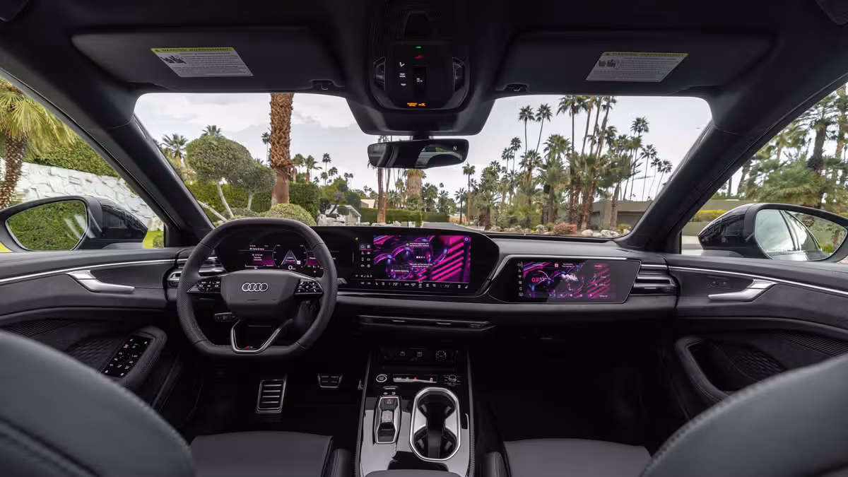 Audi A6 interior - Cockpit