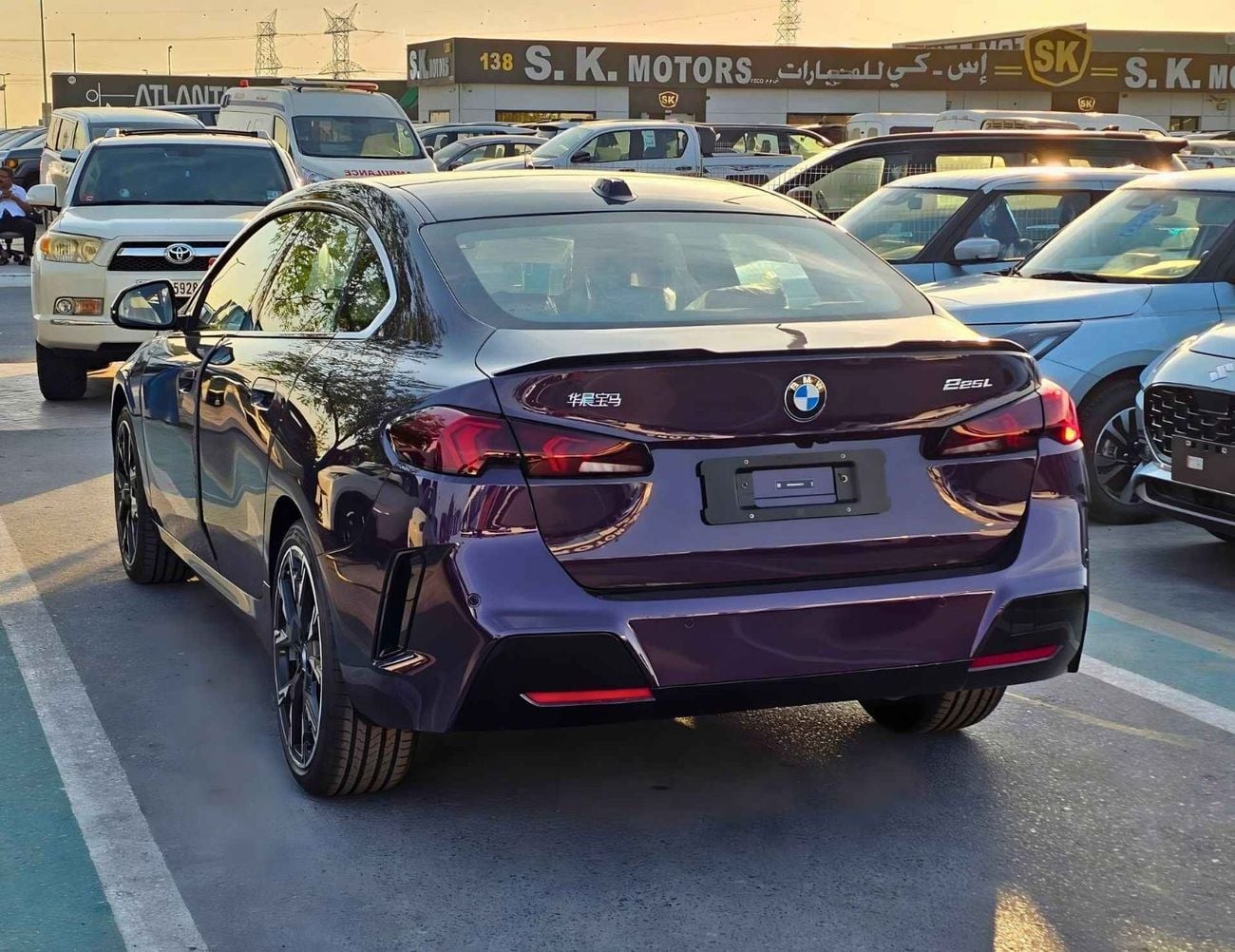 بي أم دبليو 225L M SPORT NIGHT PACKAGE || 2.0L PETROL A/T / PANORAMIC ROOF / LETAHER WITH POWER SEATS (CODE#BMWMS225)
