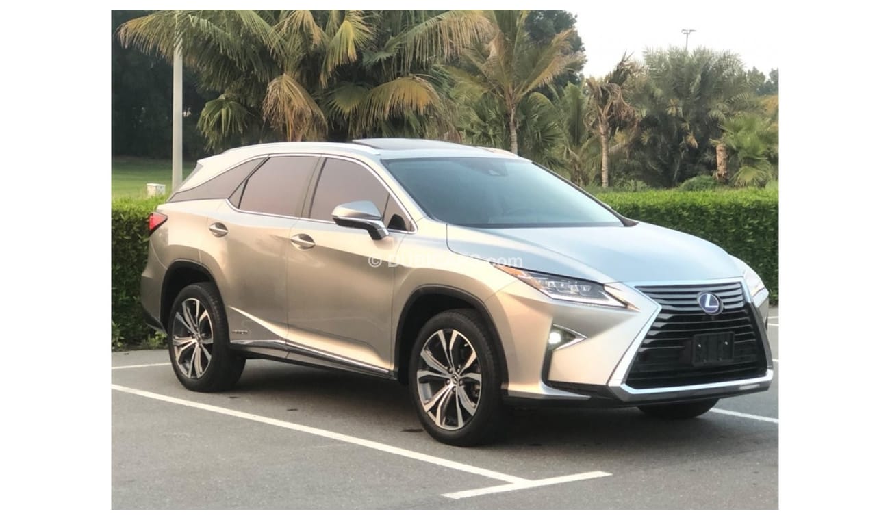 لكزس RX450h Lexus RX-450hL 2019 (GCC HYBRID ) 7-Seater ,Full Option ،Platinum
