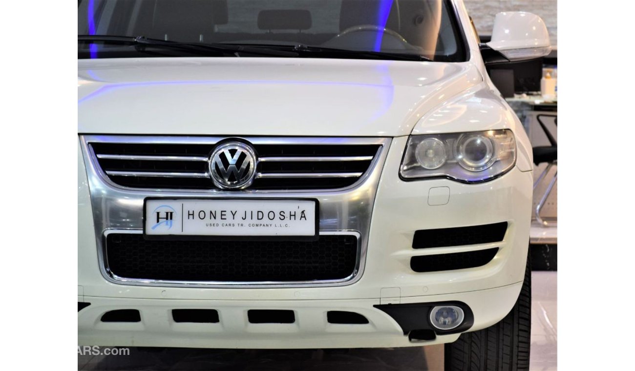 Volkswagen Touareg ( FULL OPTION ) PERFECT CONDITION Volkswagen Touareg 2010 Model!! in White Color! GCC Specs